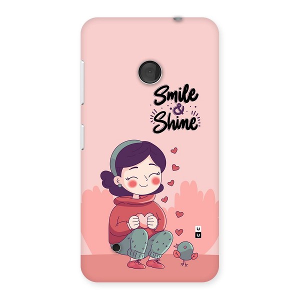 Smile And Shine Back Case for Lumia 530