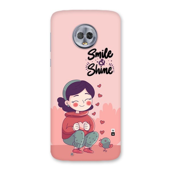 Smile And Shine Back Case for Moto G6