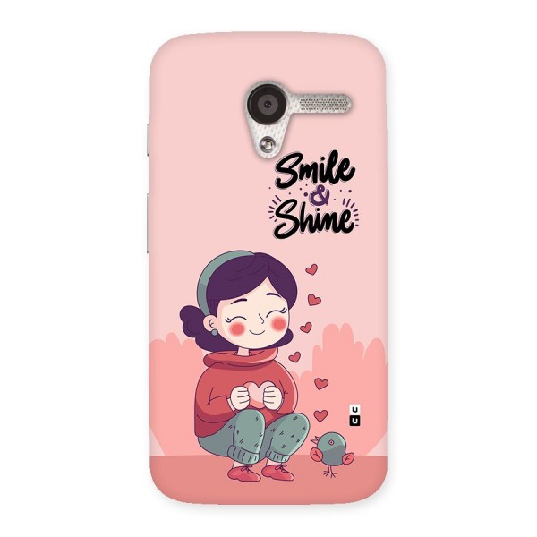 Smile And Shine Back Case for Moto X