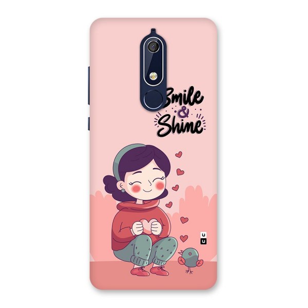 Smile And Shine Back Case for Nokia 5.1