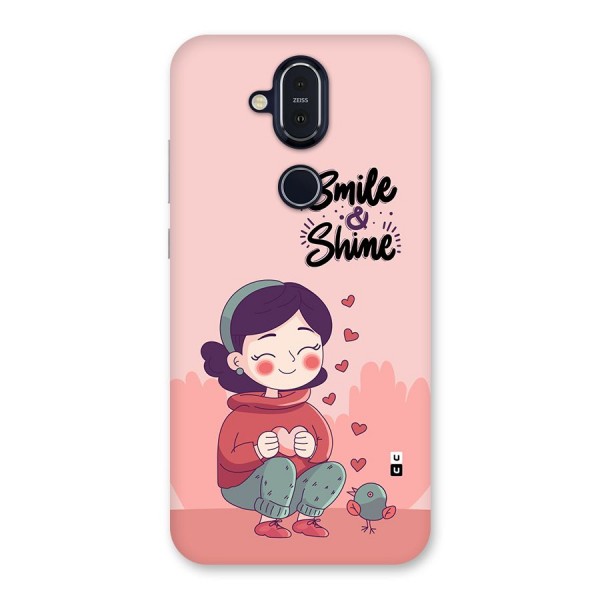 Smile And Shine Back Case for Nokia 8.1