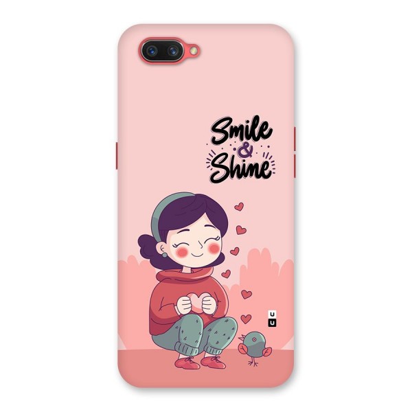 Smile And Shine Back Case for Oppo A3s