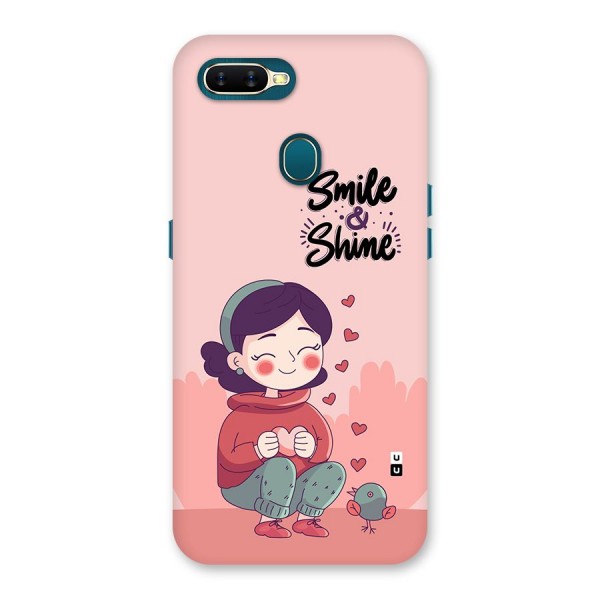 Smile And Shine Back Case for Oppo A7