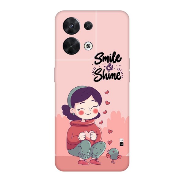 Smile And Shine Back Case for Oppo Reno8 5G