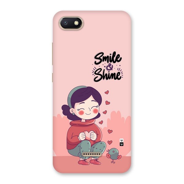 Smile And Shine Back Case for Redmi 6A