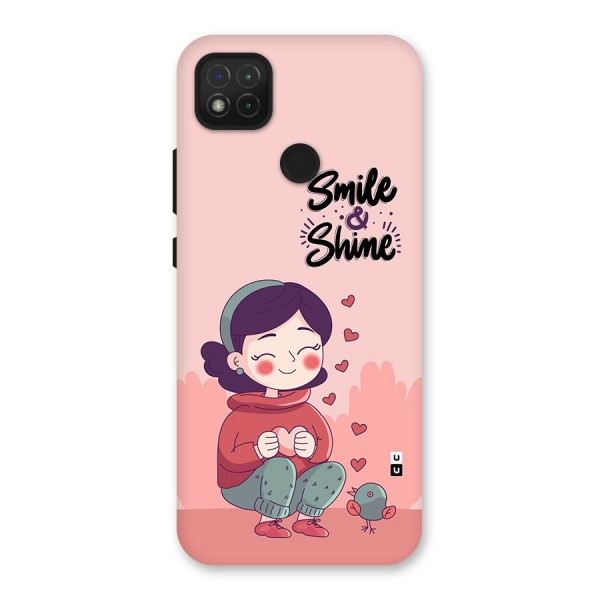 Smile And Shine Back Case for Redmi 9C