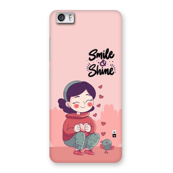 Smile And Shine Back Case for Redmi Mi 5