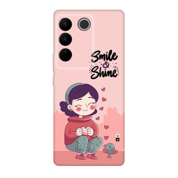 Smile And Shine Back Case for Vivo V27