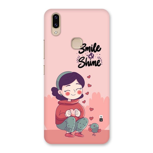 Smile And Shine Back Case for Vivo V9