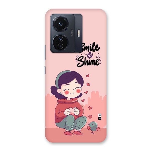 Smile And Shine Back Case for Vivo iQOO Z6 Pro