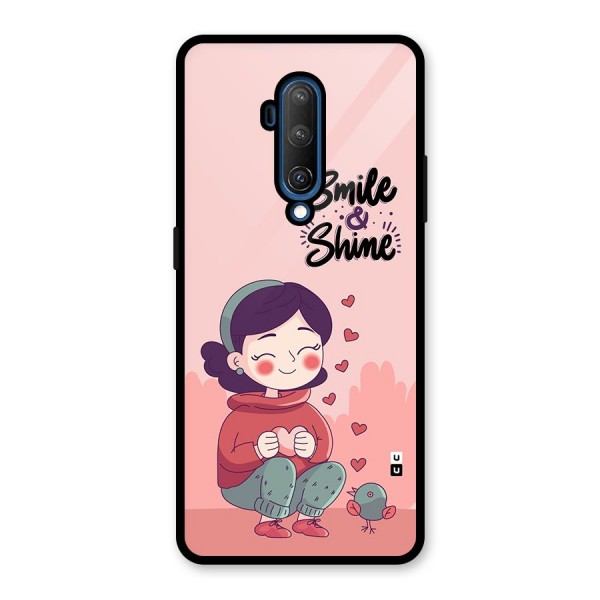 Smile And Shine Glass Back Case for OnePlus 7T Pro