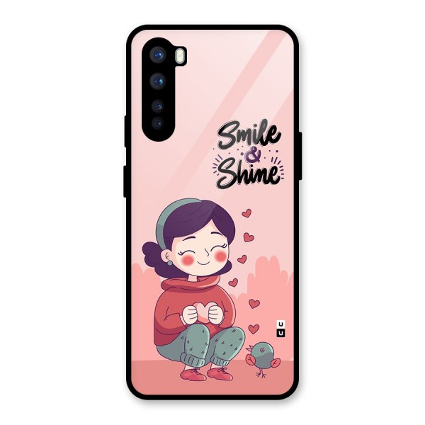 Smile And Shine Glass Back Case for OnePlus Nord