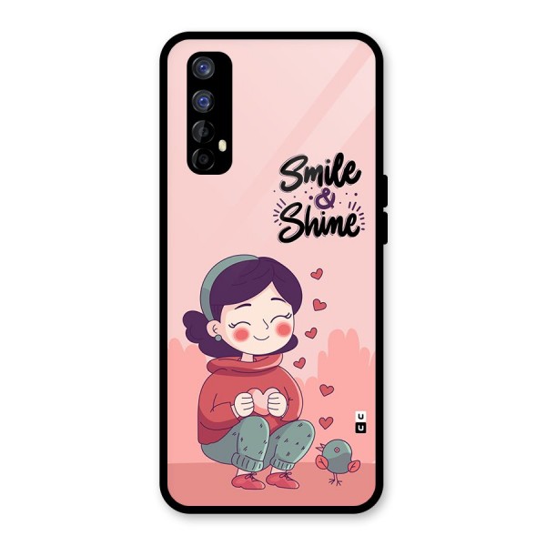 Smile And Shine Glass Back Case for Realme 7