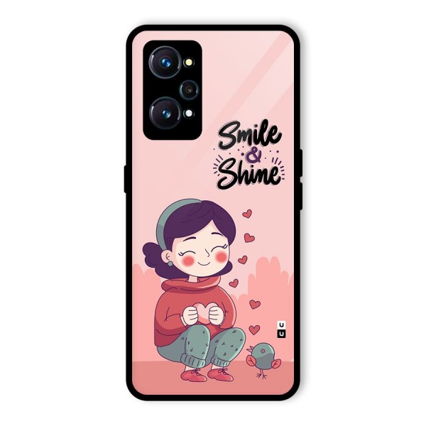 Smile And Shine Glass Back Case for Realme GT 2