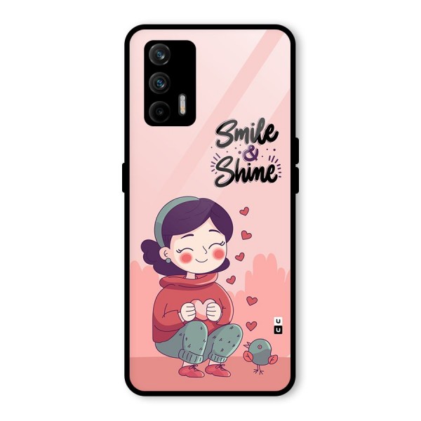 Smile And Shine Glass Back Case for Realme GT 5G