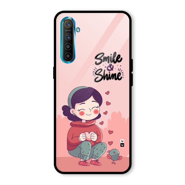 Smile And Shine Glass Back Case for Realme X2