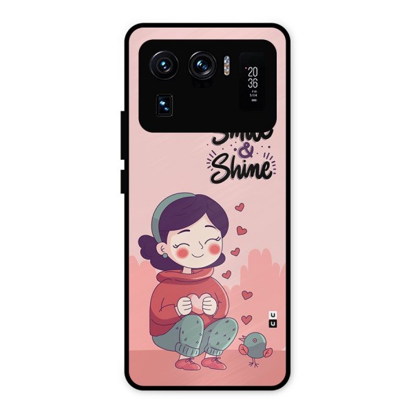 Smile And Shine Metal Back Case for Mi 11 Ultra