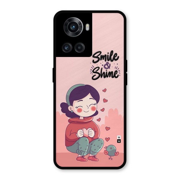 Smile And Shine Metal Back Case for OnePlus 10R