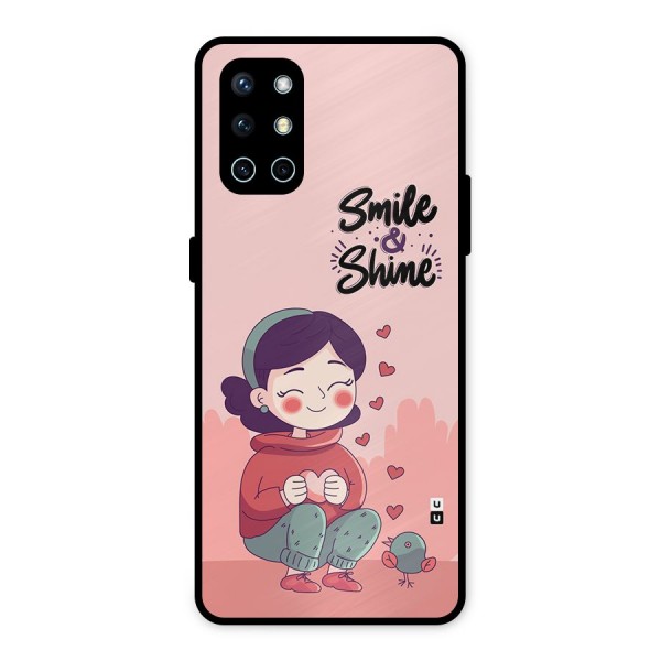 Smile And Shine Metal Back Case for OnePlus 9R