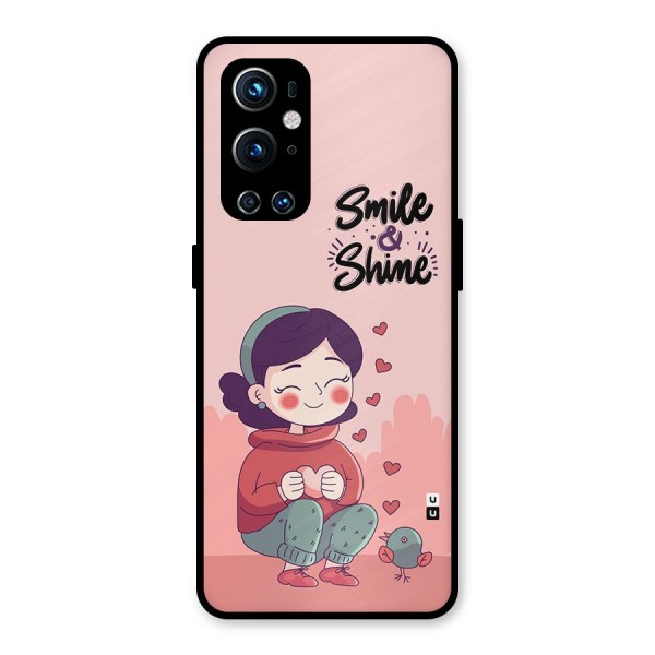 Smile And Shine Metal Back Case for OnePlus 9 Pro