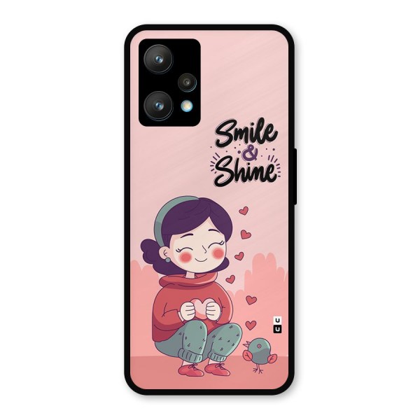 Smile And Shine Metal Back Case for Realme 9