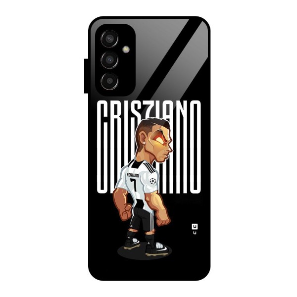 Soccer Star Glass Back Case for Galaxy F13