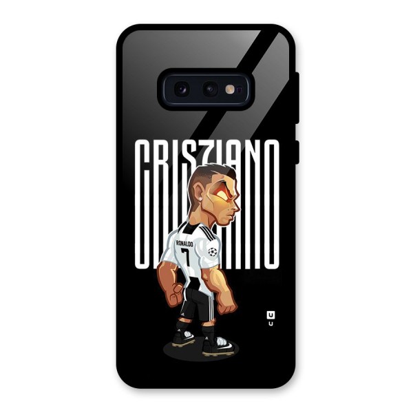 Soccer Star Glass Back Case for Galaxy S10e