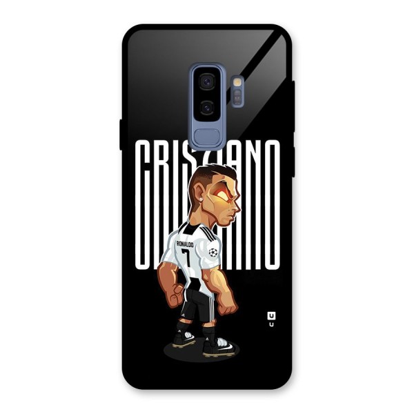 Soccer Star Glass Back Case for Galaxy S9 Plus