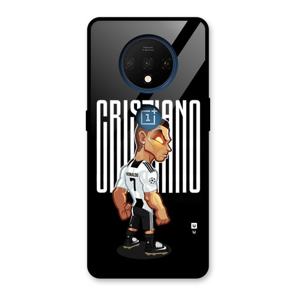 Soccer Star Glass Back Case for OnePlus 7T