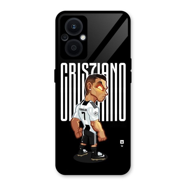 Soccer Star Glass Back Case for Oppo F21s Pro 5G