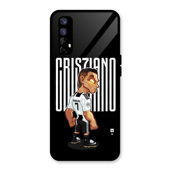 Soccer Star Glass Back Case for Realme 7