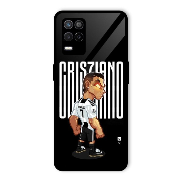 Soccer Star Glass Back Case for Realme 9 5G