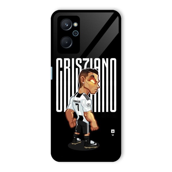 Soccer Star Glass Back Case for Realme 9i