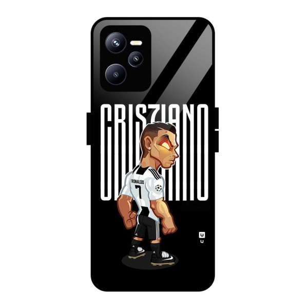 Soccer Star Glass Back Case for Realme C35