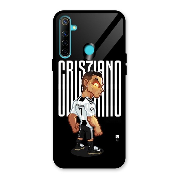 Soccer Star Glass Back Case for Realme Narzo 10