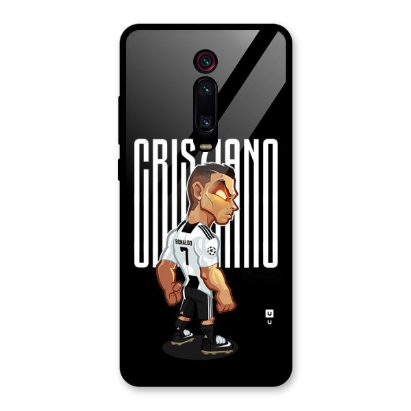 Soccer Star Glass Back Case for Redmi K20 Pro