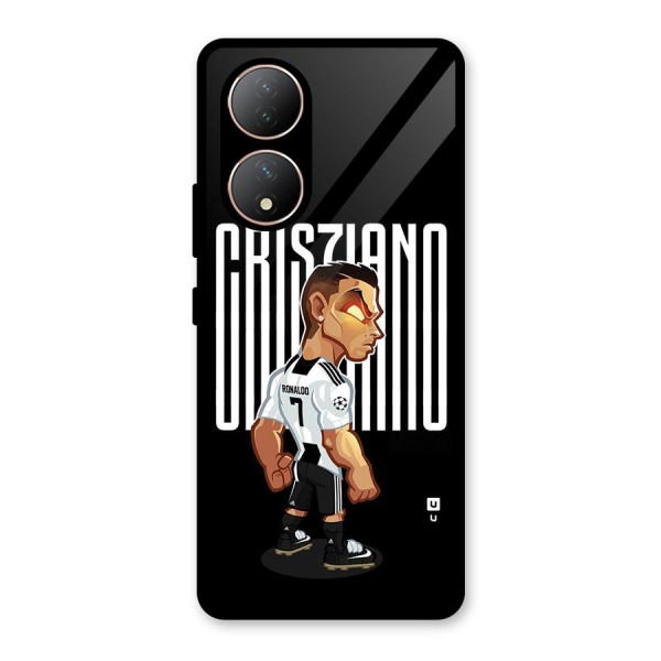 Soccer Star Glass Back Case for Vivo T2