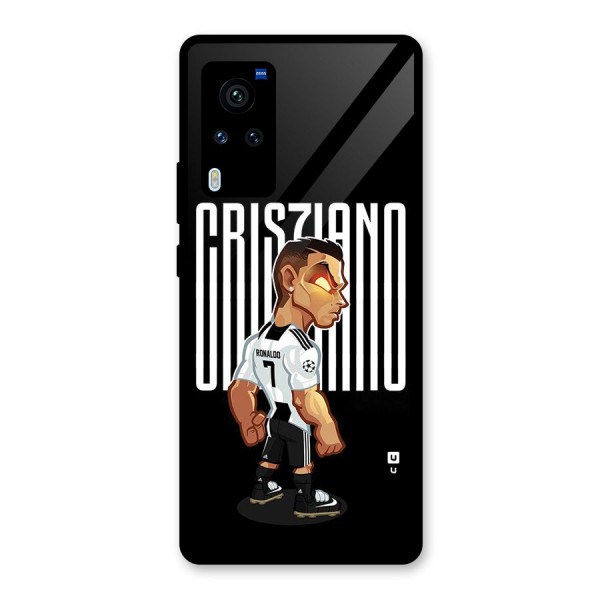 Soccer Star Glass Back Case for Vivo X60 Pro