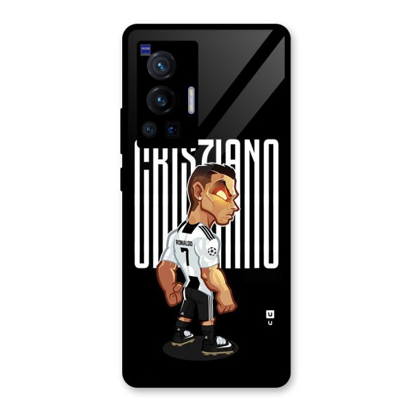 Soccer Star Glass Back Case for Vivo X70 Pro