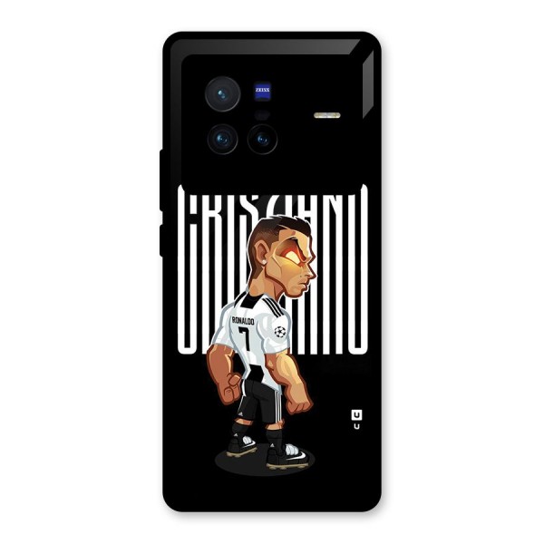 Soccer Star Glass Back Case for Vivo X80