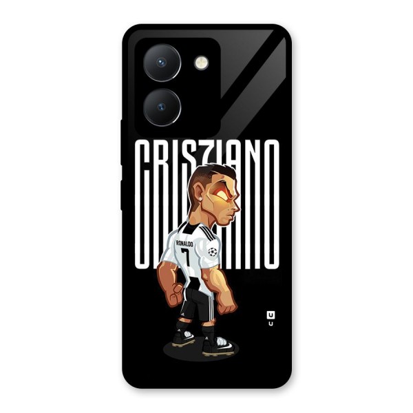 Soccer Star Glass Back Case for Vivo Y36