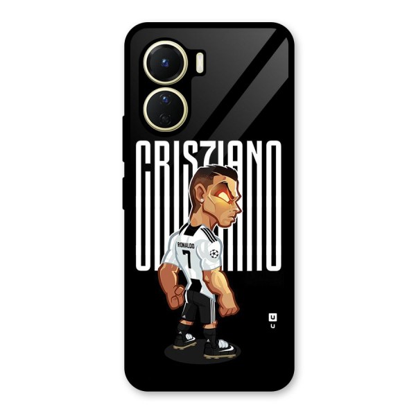 Soccer Star Glass Back Case for Vivo Y56