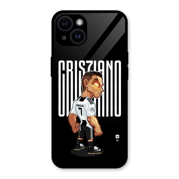 Soccer Star Glass Back Case for iPhone 14