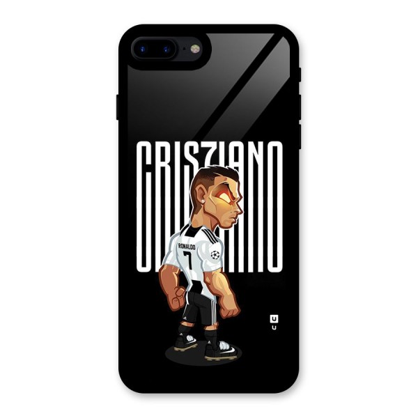 Soccer Star Glass Back Case for iPhone 7 Plus