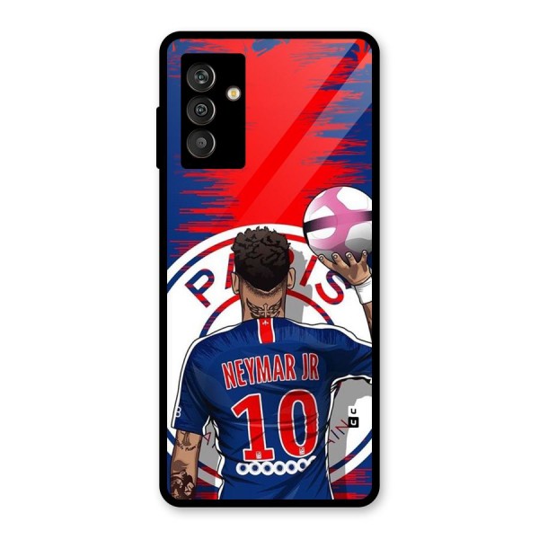 Soccer Star Junior Glass Back Case for Galaxy M13