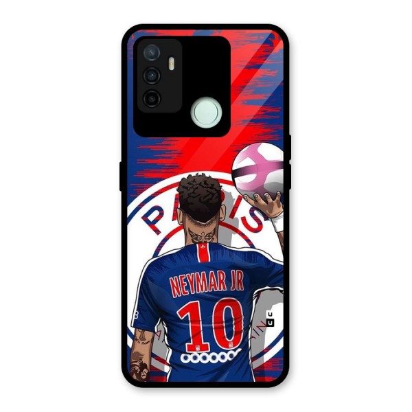 Soccer Star Junior Glass Back Case for Oppo A53