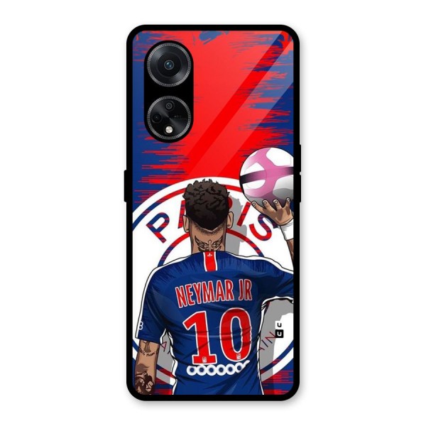 Soccer Star Junior Glass Back Case for Oppo F23