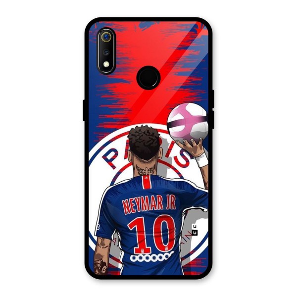 Soccer Star Junior Glass Back Case for Realme 3i