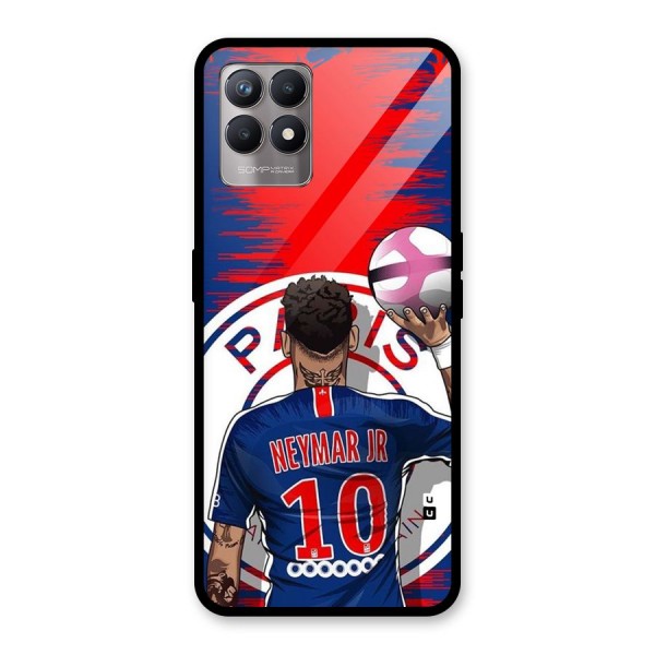 Soccer Star Junior Glass Back Case for Realme 8i