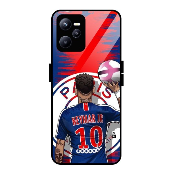 Soccer Star Junior Glass Back Case for Realme C35